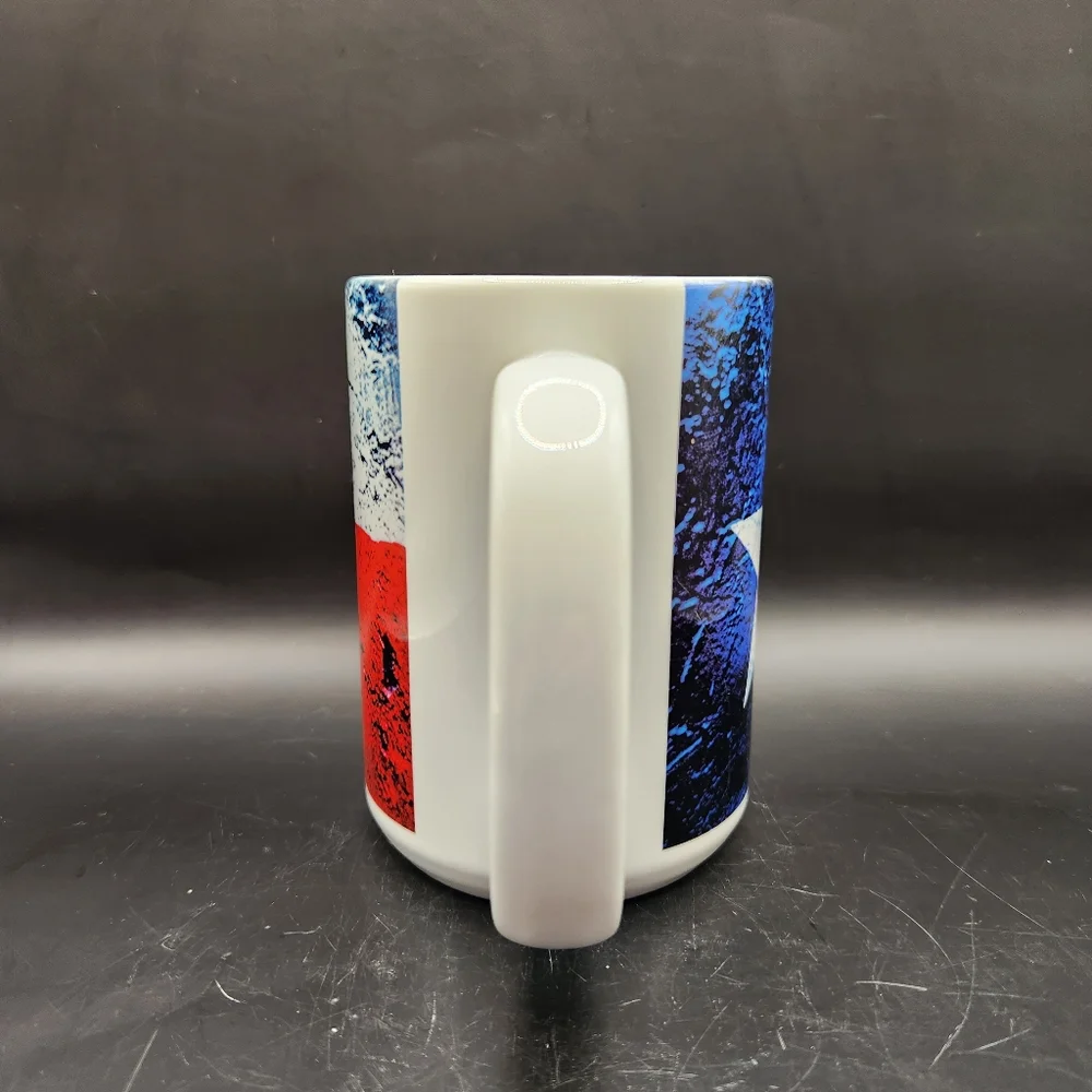 Ceramic Texas Flag Red, White & Blue Coffee/Tea Mug